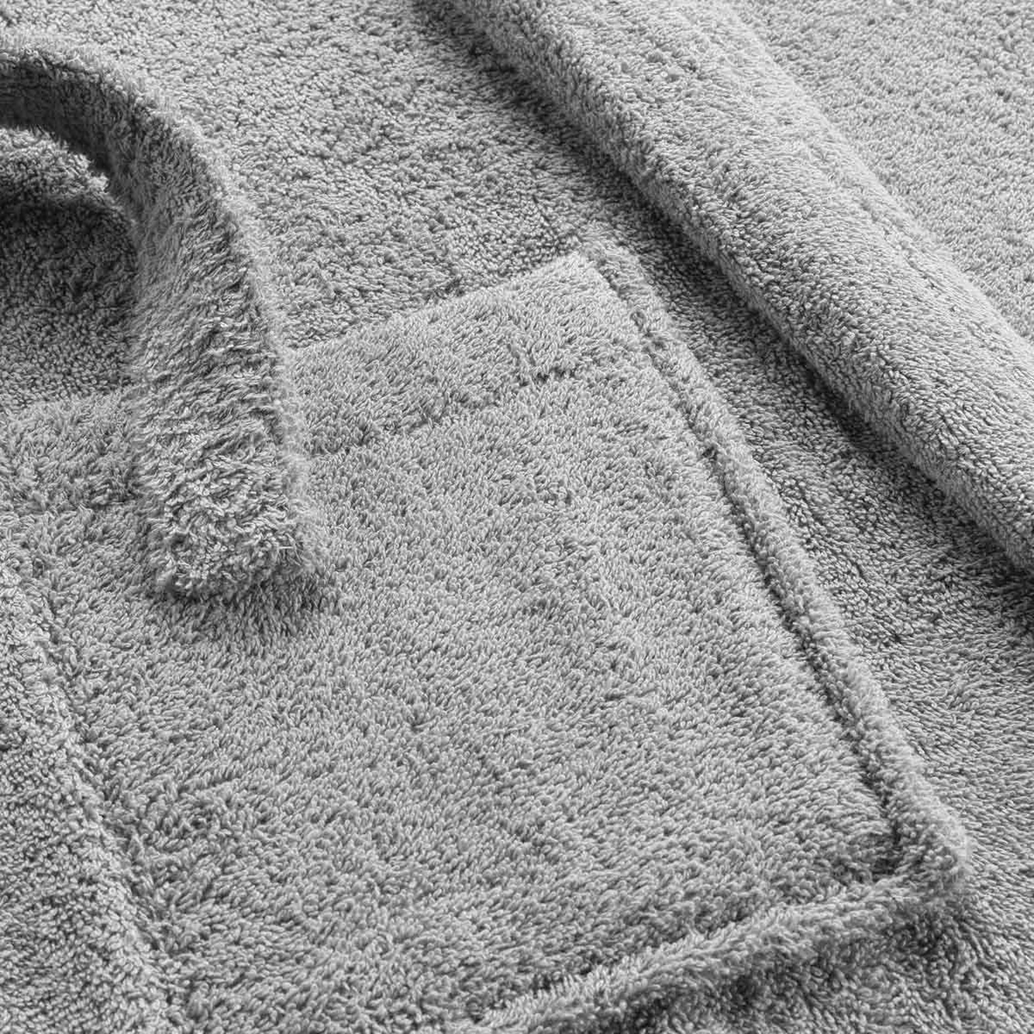 Voir la diapositive 3 : Douceur d'Intérieur Peignoir col châle en coton  tendresse  gris perle