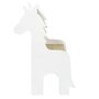 Voir la diapositive 3 : Paris Prix Chaise Enfant Design  Licorne  60cm Blanc & Naturel