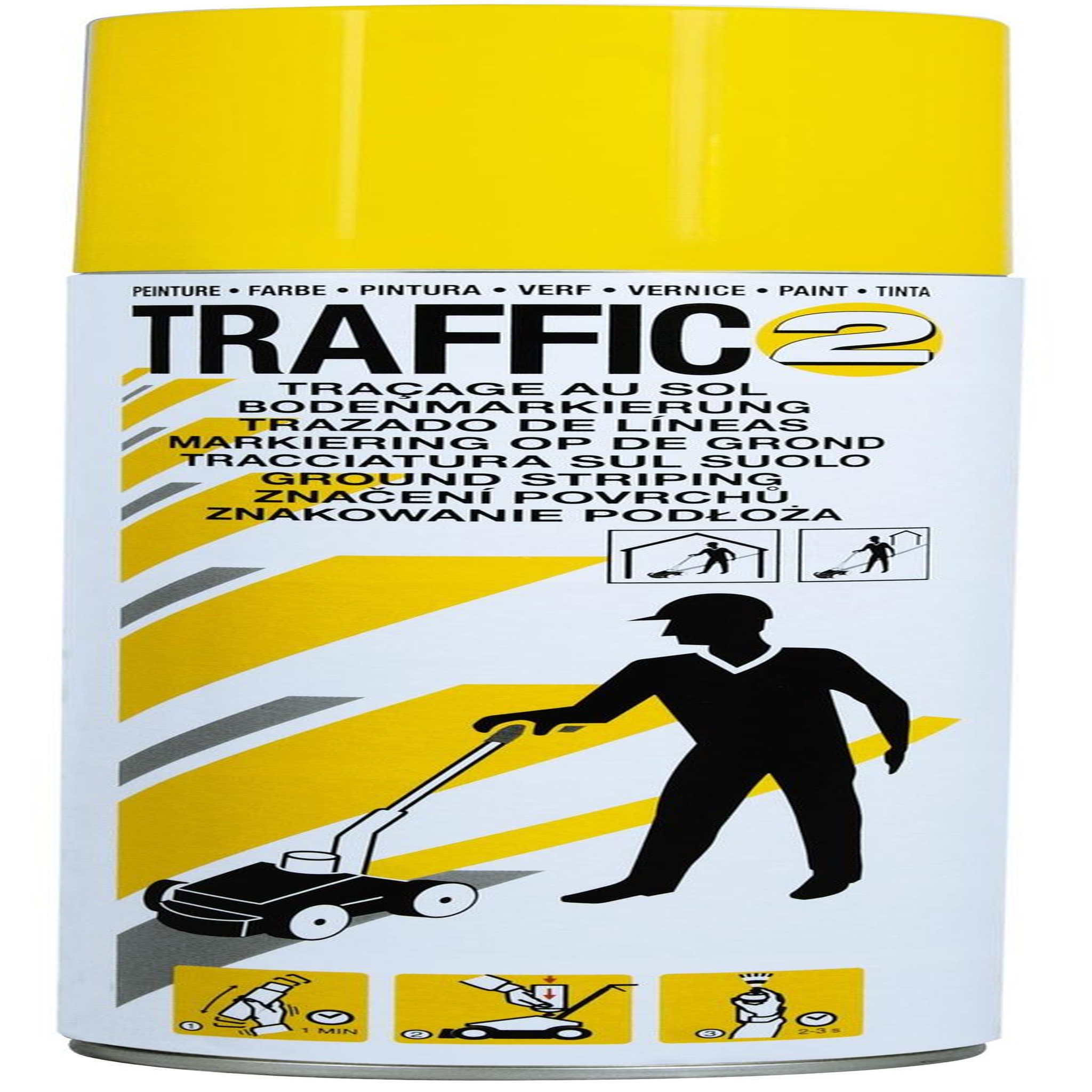 OUTIFRANCE Peinture de marquage permanent jaune