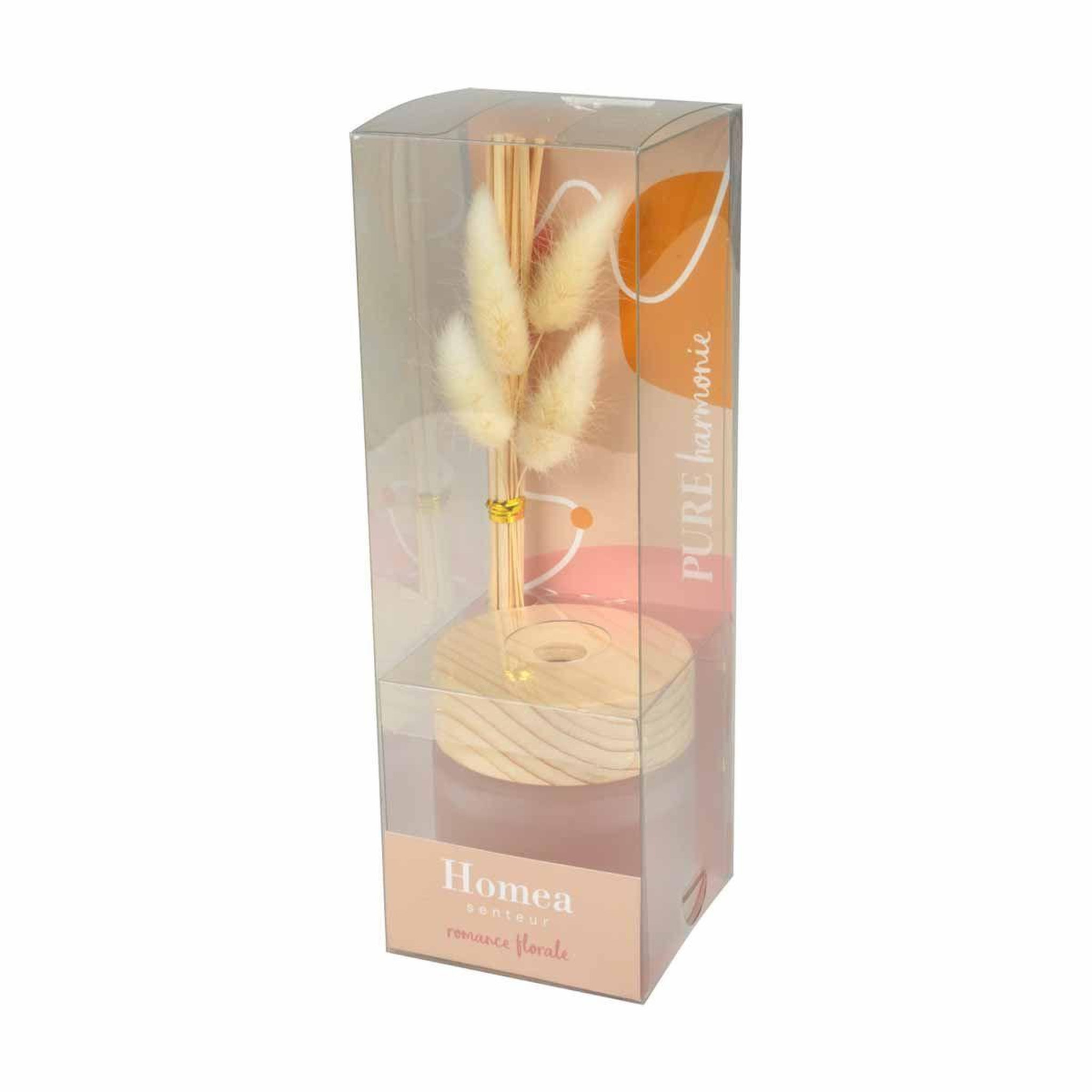 Voir la diapositive 2 : HOMEA Diffuseur de Parfum  Harmonie  130ml Romance Florale