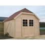 Voir la diapositive 2 : Habitat et Jardin Abri jardin bois  Limerick  - 11.56 m² - 2.98 x 3.88 x 2.95 m - 28 mm