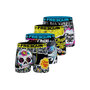 Voir la diapositive 1 : FREEGUN Lot de 4 boxers homme ChupaChups