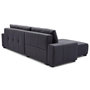 Voir la diapositive 5 : Paris Prix Canapé d'Angle Convertible  Marcus  292cm Noir