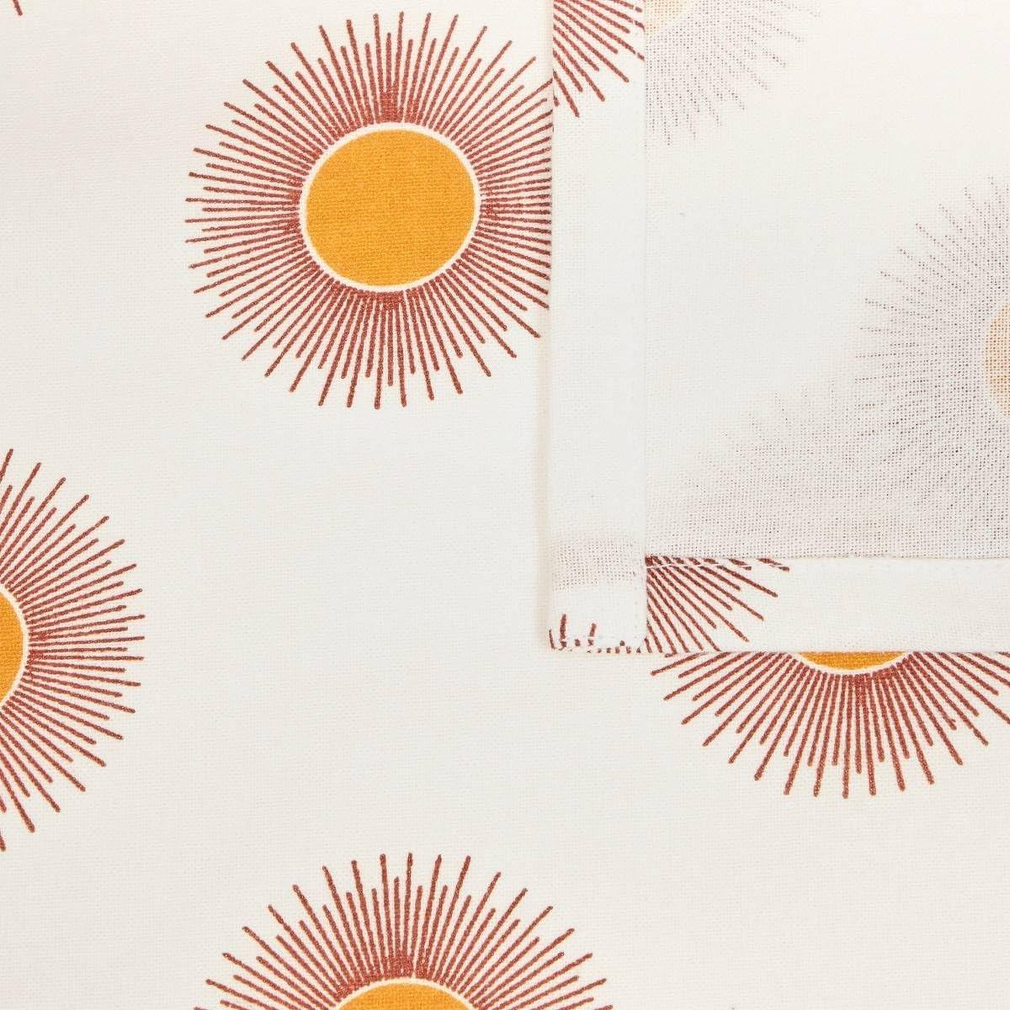 Voir la diapositive 4 : Eden Nappe en coton soleil design et moderne