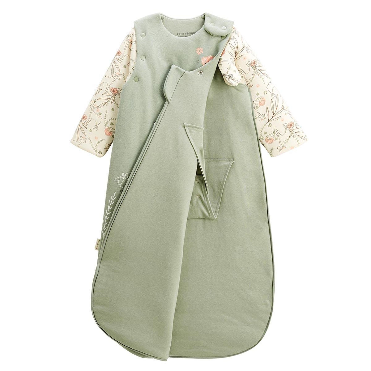 Petit Béguin Gigoteuse d'hiver en molleton Lison