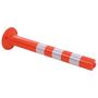 Voir la diapositive 4 : VIDAXL Borne de controle du trafic 5 pcs Plastique 75 cm