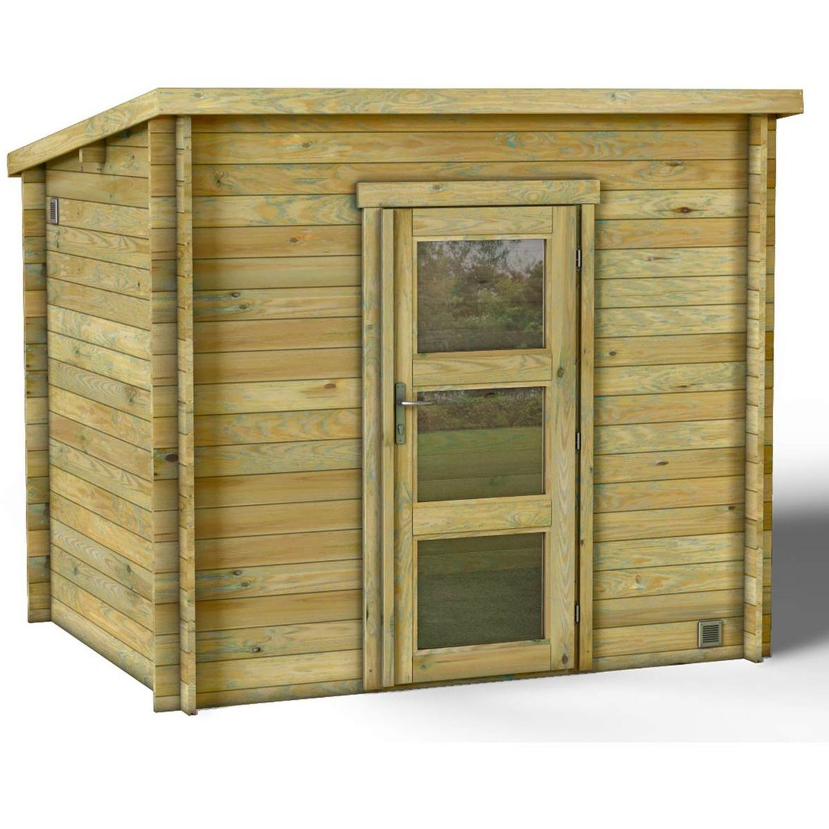 Forest Style Abri de jardin bois - 3,9m² - NICIA MODERN