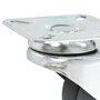 Voir la diapositive 5 : VIDAXL Roulettes pivotantes doubles 4 pcs 50 mm
