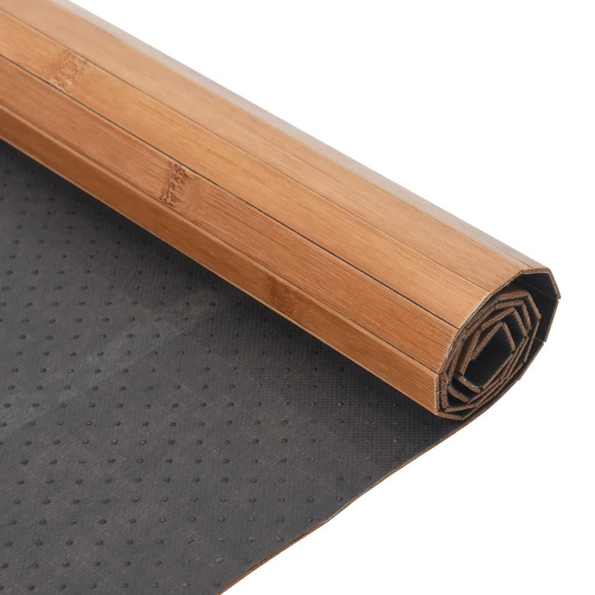Voir la diapositive 5 : VIDAXL Tapis rectangulaire naturel 70x500 cm bambou