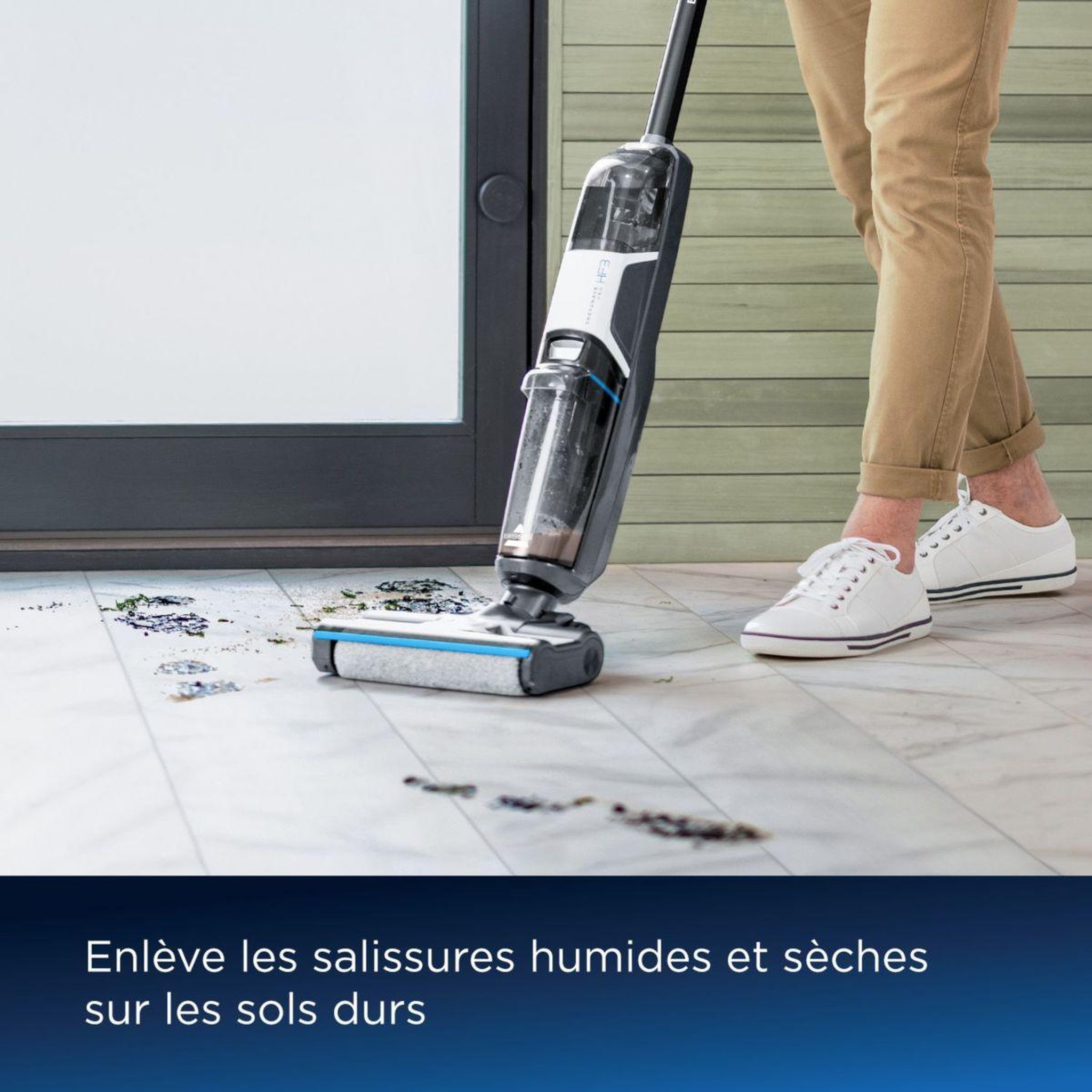 Voir la diapositive 2 : BISSELL Aspirateur laveur crosswave hf3 pro sans fil