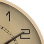 Voir la diapositive 2 : ATMOSPHERA Horloge Murale à Gousset  Irina  63cm Doré