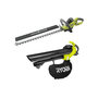 Voir la diapositive 1 : Ryobi Pack RYOBI taille-haies électrique 600W RHT6160RS - Souffleur aspiro-broyeur électrique 3000W 3en1
