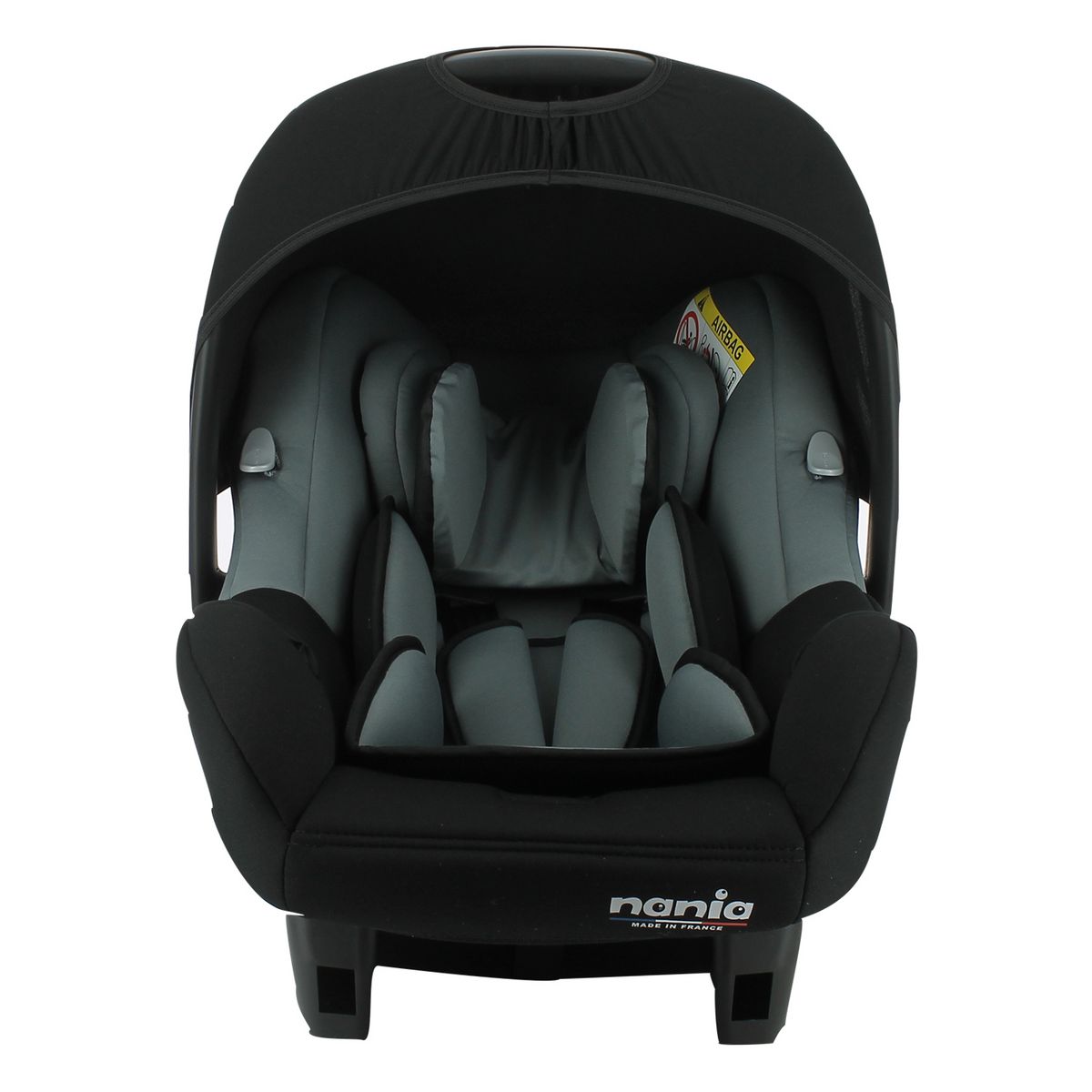 NANIA Poussette combinée 3 en 1 TEXAS + Siège auto BEONE EVO R129 i-Size + Nacelle FLORA