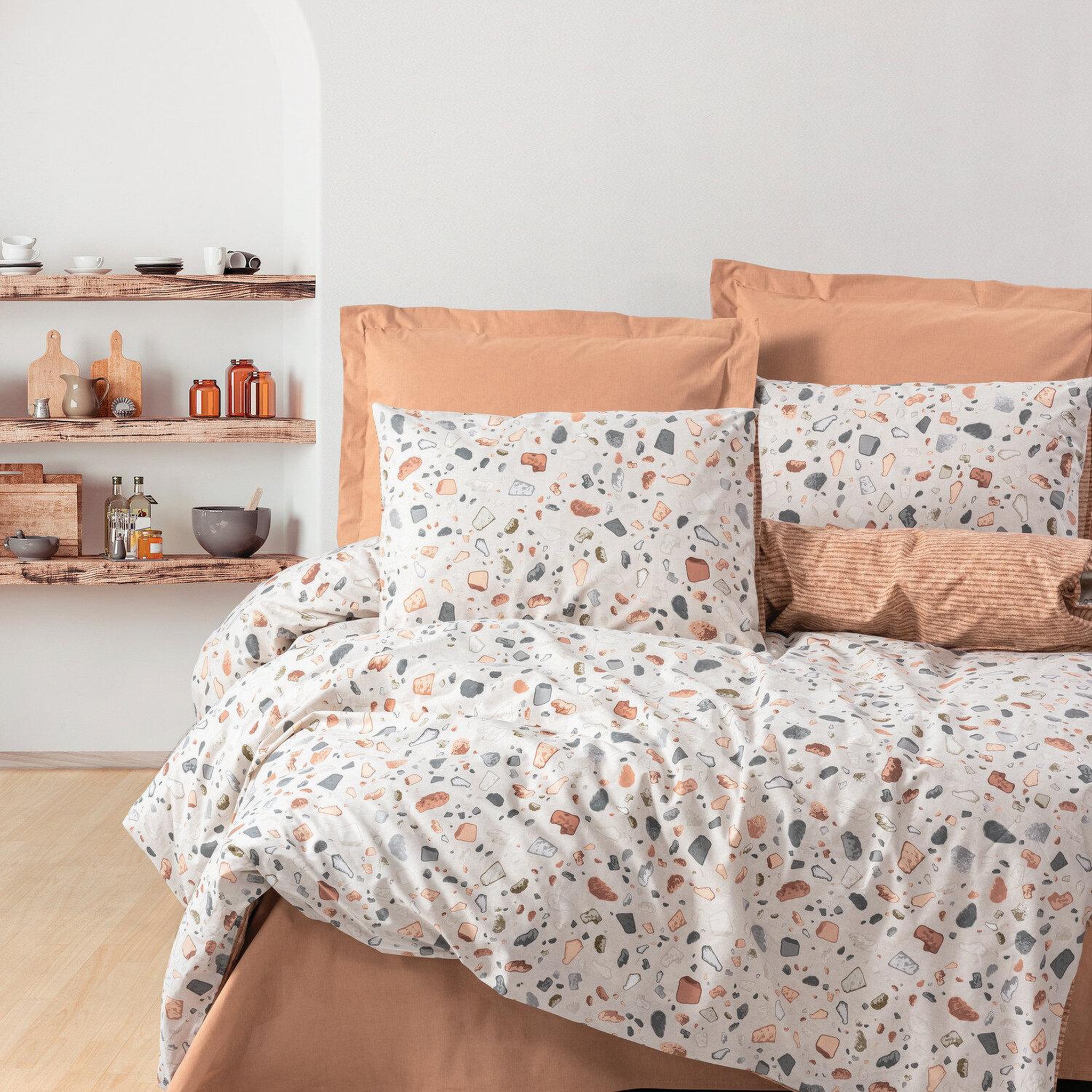 Voir la diapositive 1 : Home collection Parure de lit enfant avec taie(s) 100 % coton Oniks