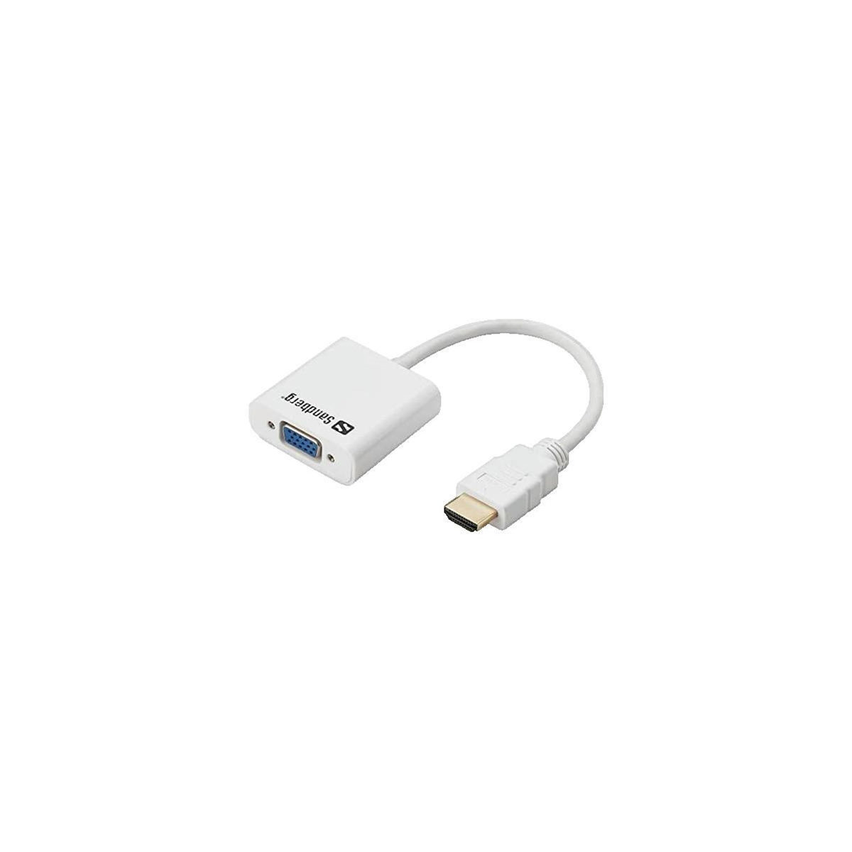 Sandberg Convertisseur HDMI vers VGA Sandberg 5705730508691 blanc