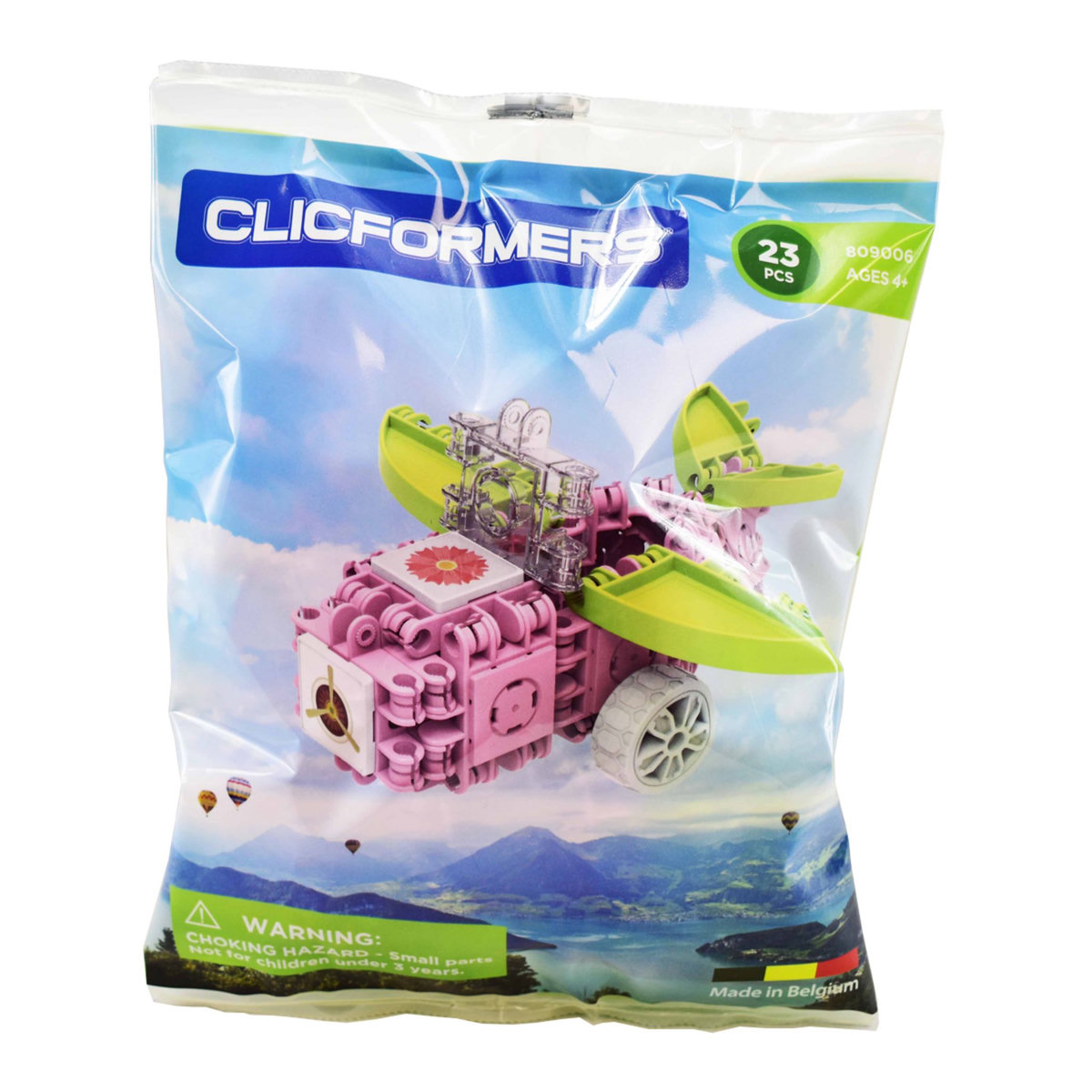 Clicformers Jeu de Construction Airplane set 23 pcs