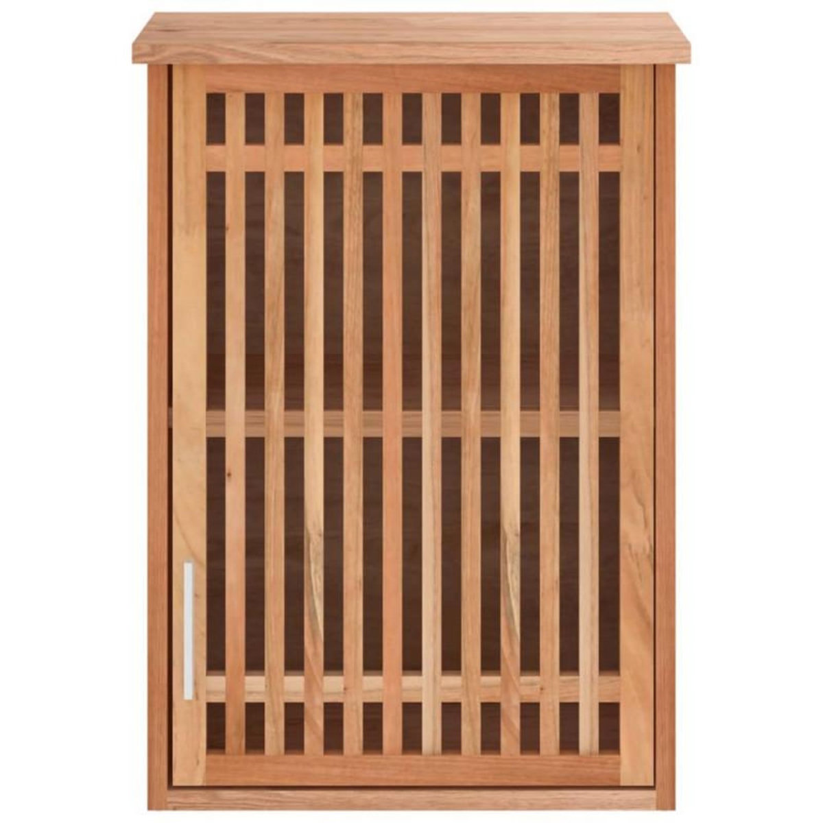 VIDAXL Armoire murale de salle de bain 42x23x60cm Bois massif de noyer