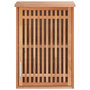 Voir la diapositive 3 : VIDAXL Armoire murale de salle de bain 42x23x60cm Bois massif de noyer