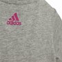 Voir la diapositive 3 : Adidas Ensemble de Sport pour Bébé Adidas Essentials Lineage Gris foncé