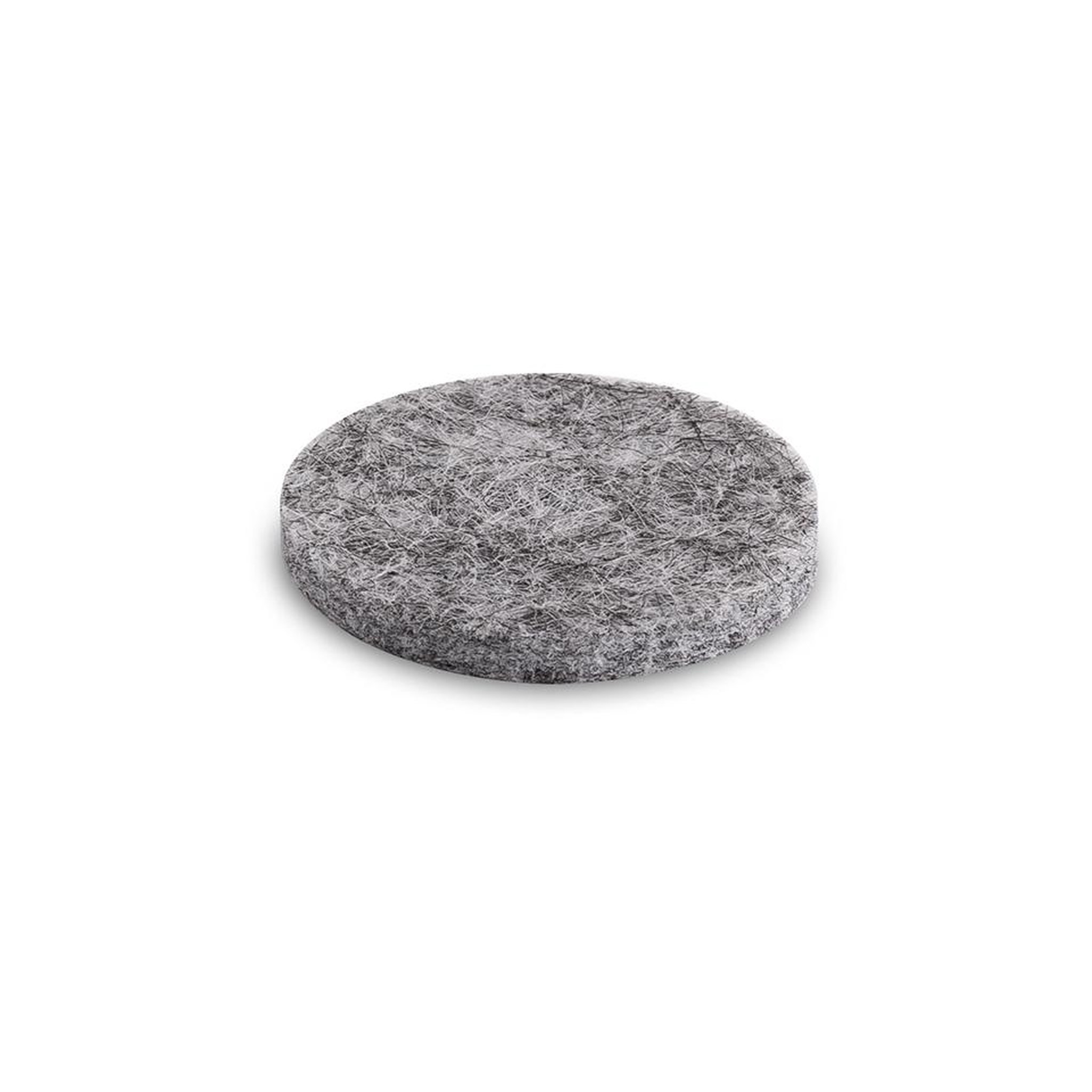 CENTRALE BRICO Glissière pour pied de meuble a coller feutre diametre 25mm gris