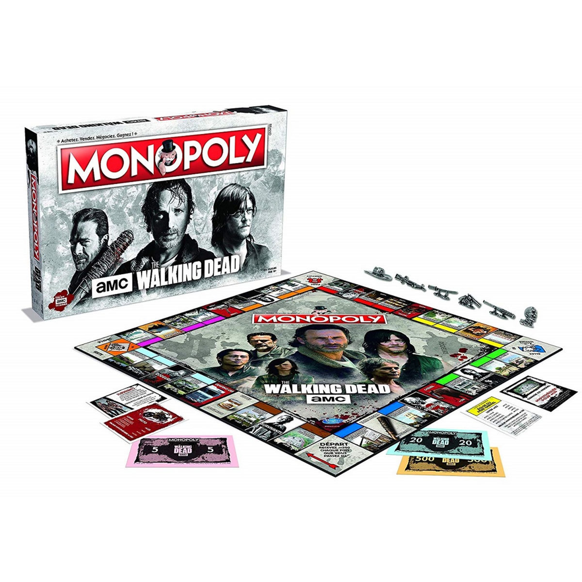 WINNING MOVES Monopoly walking dead série télé 