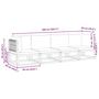 Voir la diapositive 6 : VIDAXL Salon de jardin avec coussins 4 pcs bois d'acacia massif