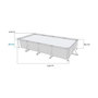 Voir la diapositive 3 : INTEX Piscine tubulaire rectangulaire 4,50 x 2,20 x 0,84 m - Intex