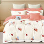 Voir la diapositive 2 : Home collection Parure housse de couette 100 % coton 57 fils Brévine