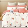 Voir la diapositive 2 : Home collection Parure housse de couette 100 % coton 57 fils Brévine