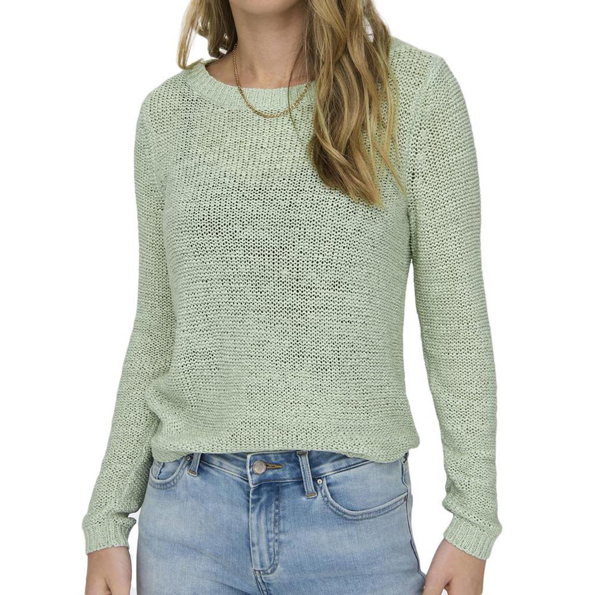 Voir la diapositive 1 : Only Pull Vert Femme Only Geena