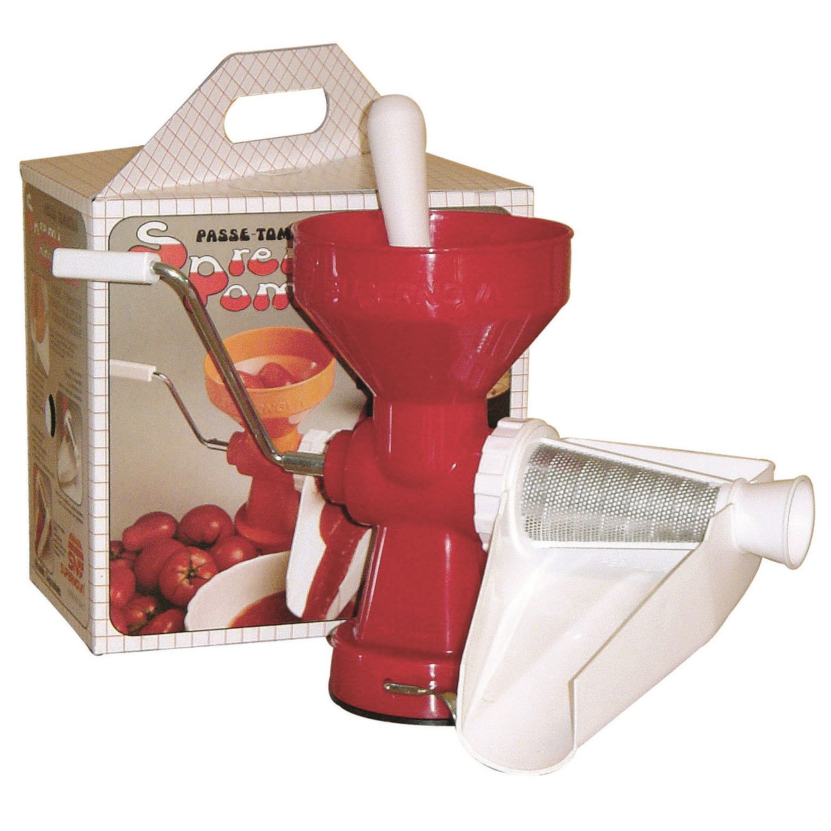 Presse tomate à ventouse manuel