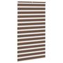Voir la diapositive 4 : VIDAXL Store zebre marron 135x230cm largeur du tissu 130,9cm polyester