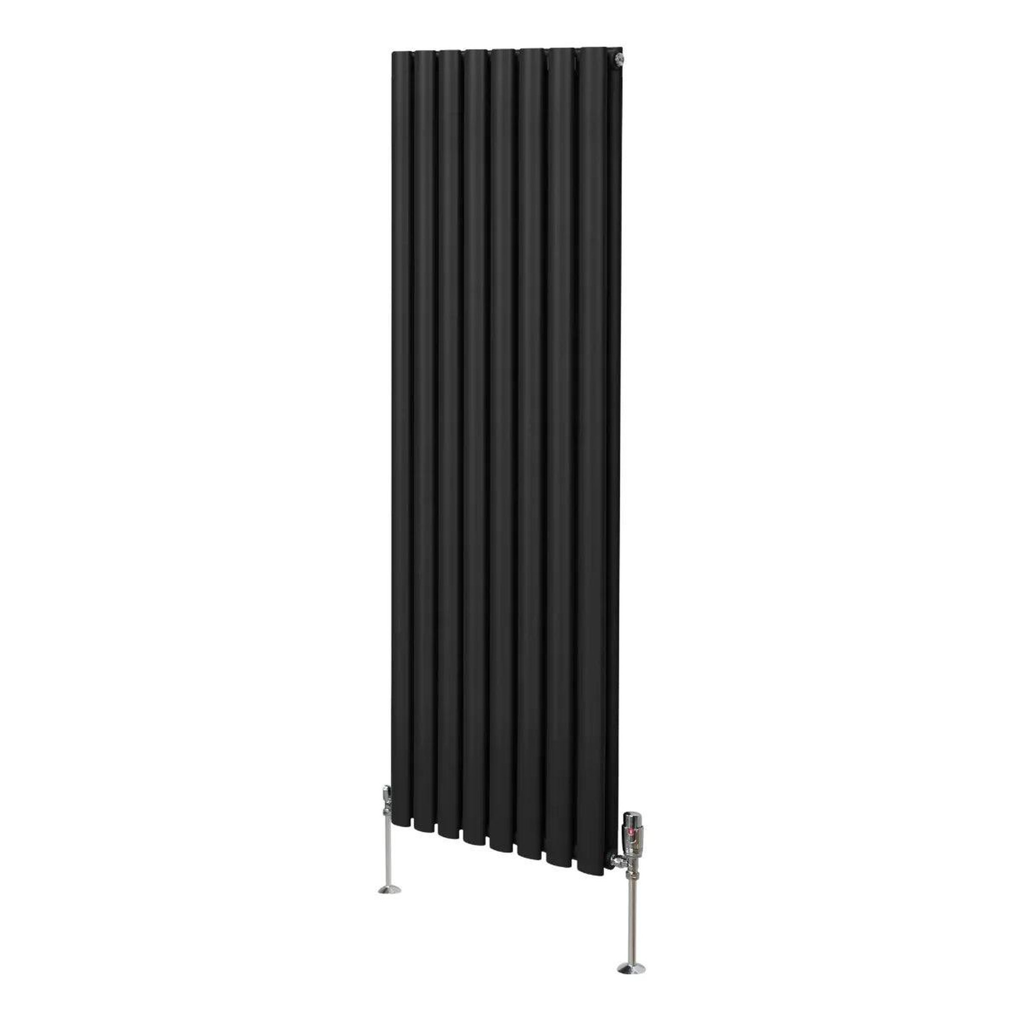 Voir la diapositive 1 : MONSTERSHOP Radiateur à colonnes ovales & robinet, 2 panneaux - 1600 x 480 mm