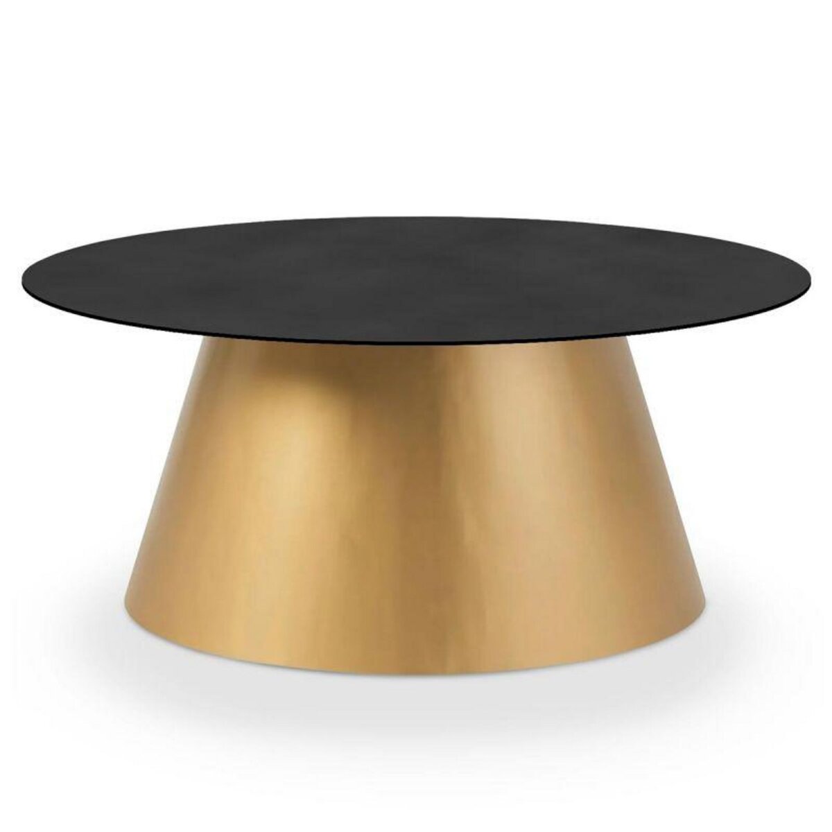 Paris Prix Table Basse Design  Troy  80cm Bronze & Noir