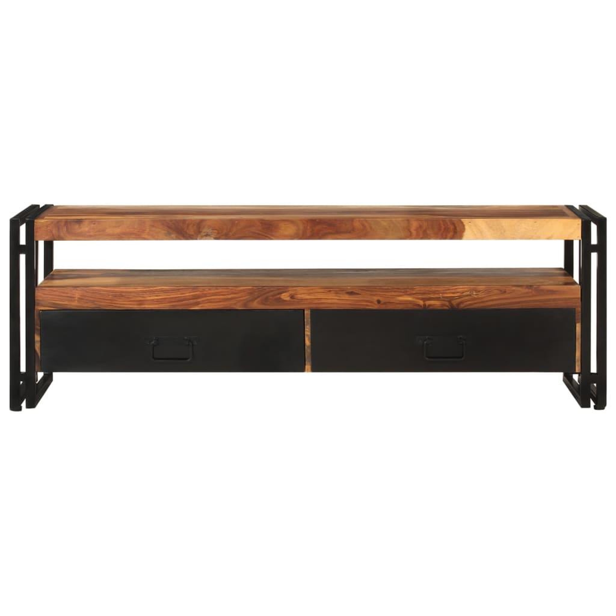 Voir la diapositive 2 : VIDAXL Meuble tv 120x30x40 cm bois de sesham solide