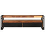 Voir la diapositive 2 : VIDAXL Meuble TV 120x30x40 cm Bois de Sesham solide