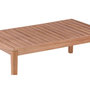 Voir la diapositive 5 : Paris Prix Table Basse de Jardin en Teck  Amlan  110cm Naturel