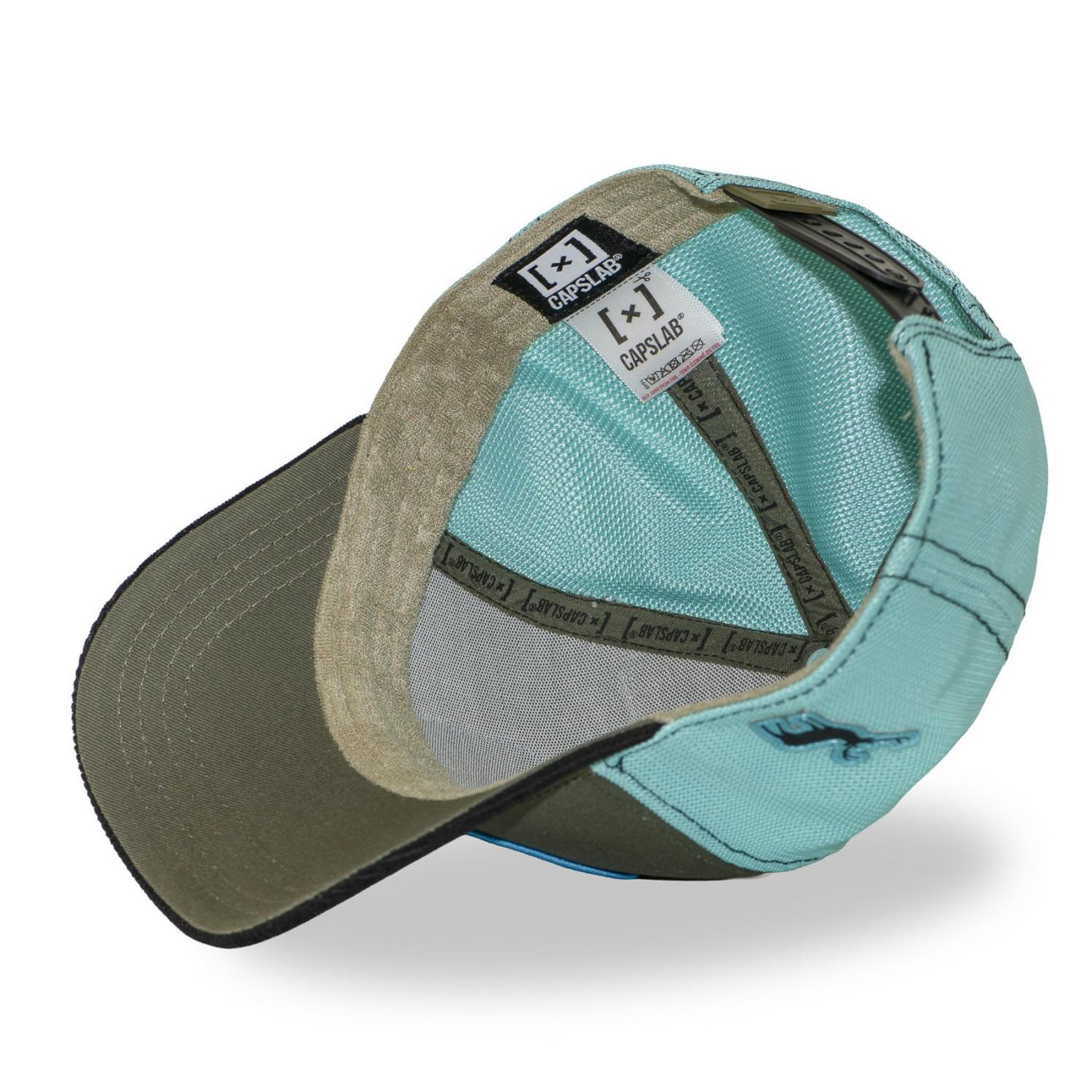 Voir la diapositive 6 : CAPSLAB Casquette trucker  premium avec filet  forest