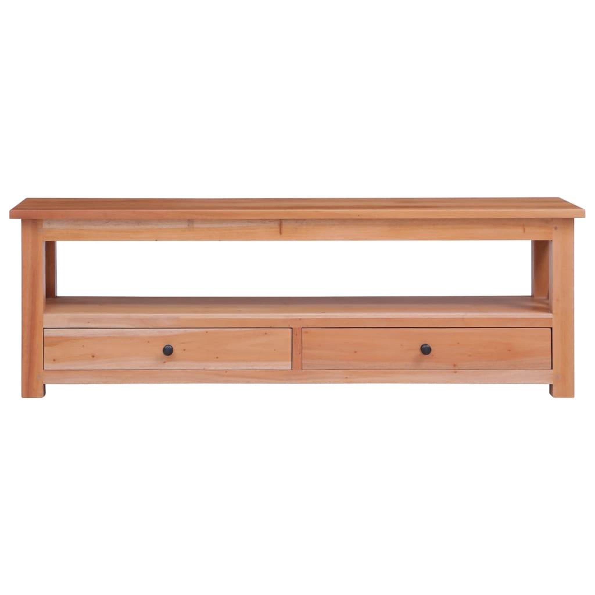 Voir la diapositive 3 : VIDAXL Meuble TV 120x30x40 cm Bois d'acajou massif