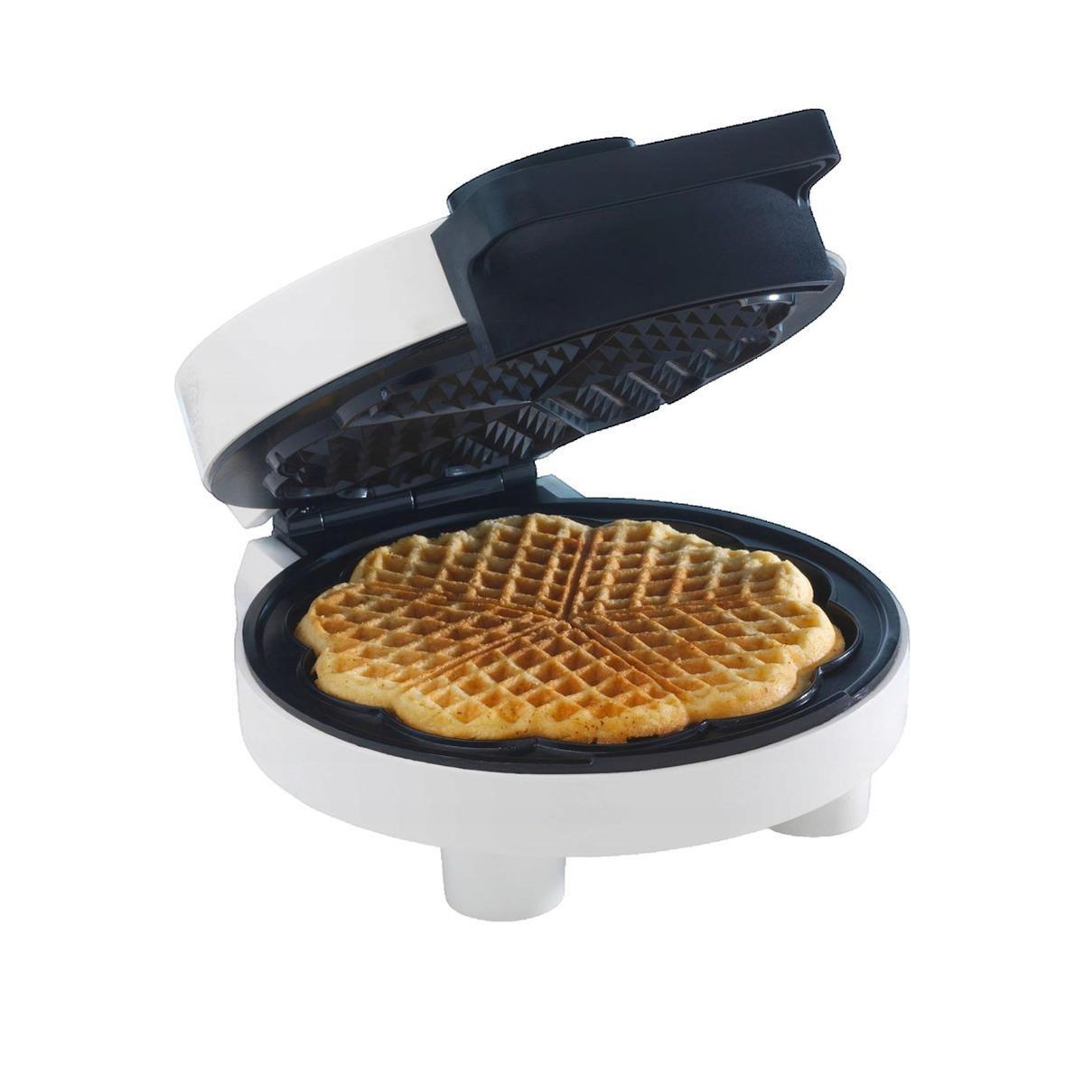 TREBS Gaufrier Électrique Trebs 5 Gaufres en forme de cœur