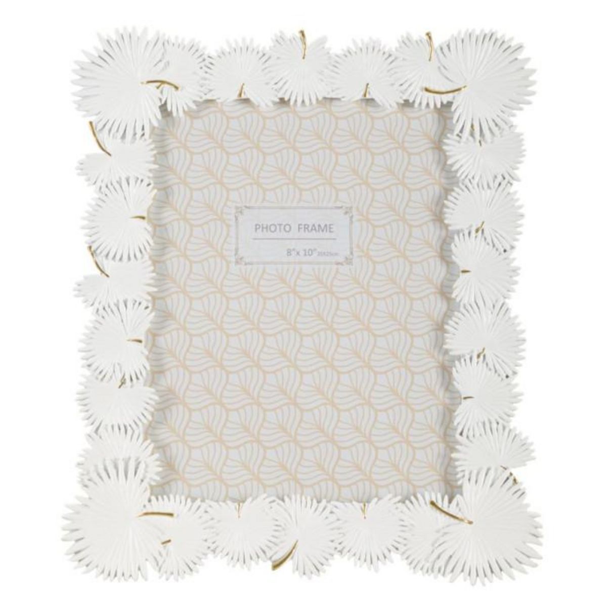 Paris Prix Cadre Photo Déco  Feuilles de Palmier  20x25cm Blanc