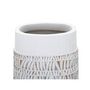 Voir la diapositive 2 : Paris Prix Vase Ovale Abstrait  Nairobi  50cm Blanc