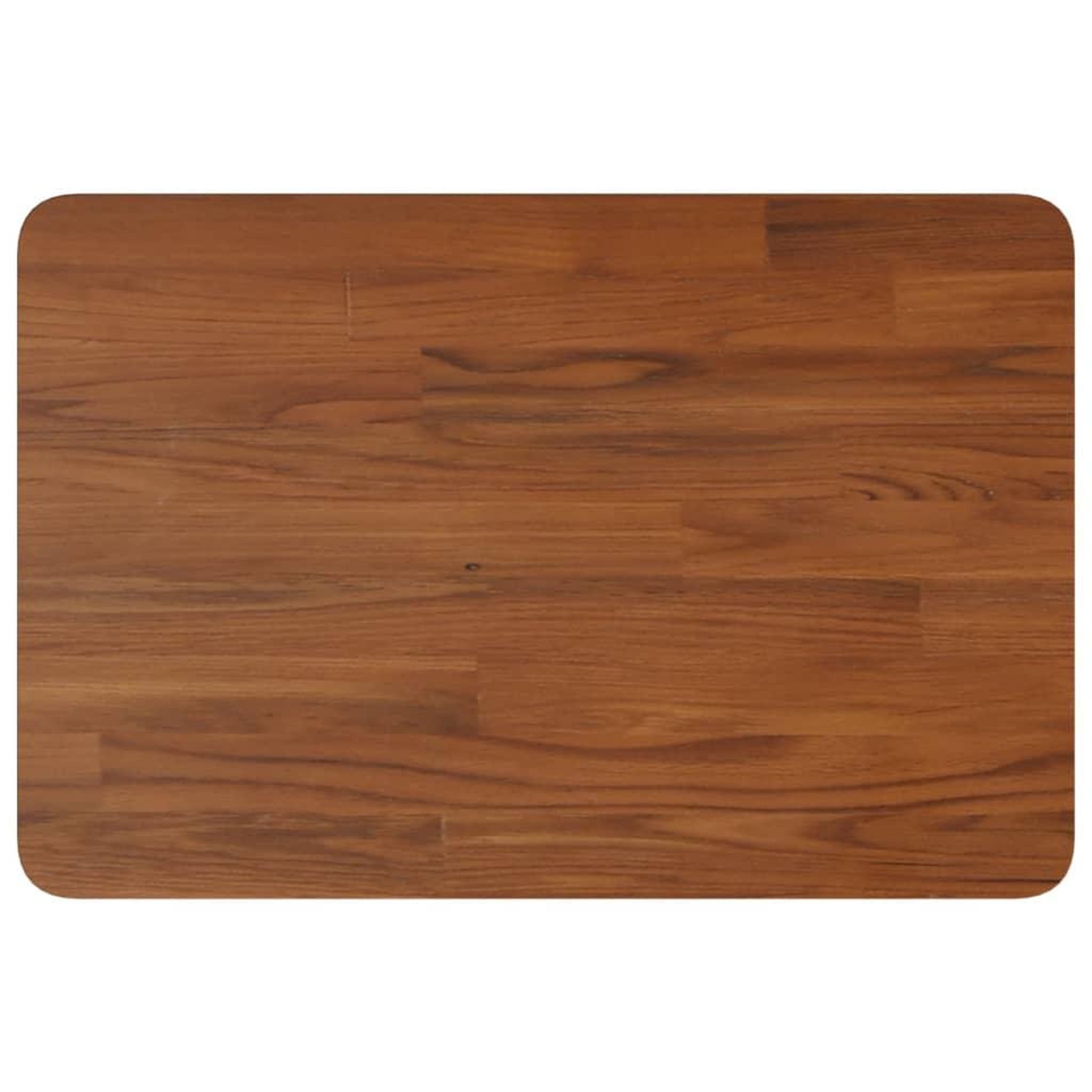 Voir la diapositive 2 : VIDAXL Comptoir de salle de bain Marron fonce 60x40x2,5 cm Bois traite