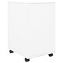 Voir la diapositive 4 : VIDAXL Classeur mobile Blanc 39x45x67 cm Acier