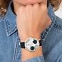 Voir la diapositive 2 : SC CRYSTAL Montre Anissa SC Crystal ornée d'un véritable diamant noir