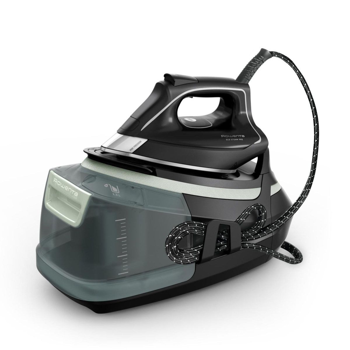 ROWENTA Rowenta DG9621F0 Centrale vapeur 1,3 L Semelle 3De Laser HD Microsteam 400 Noir