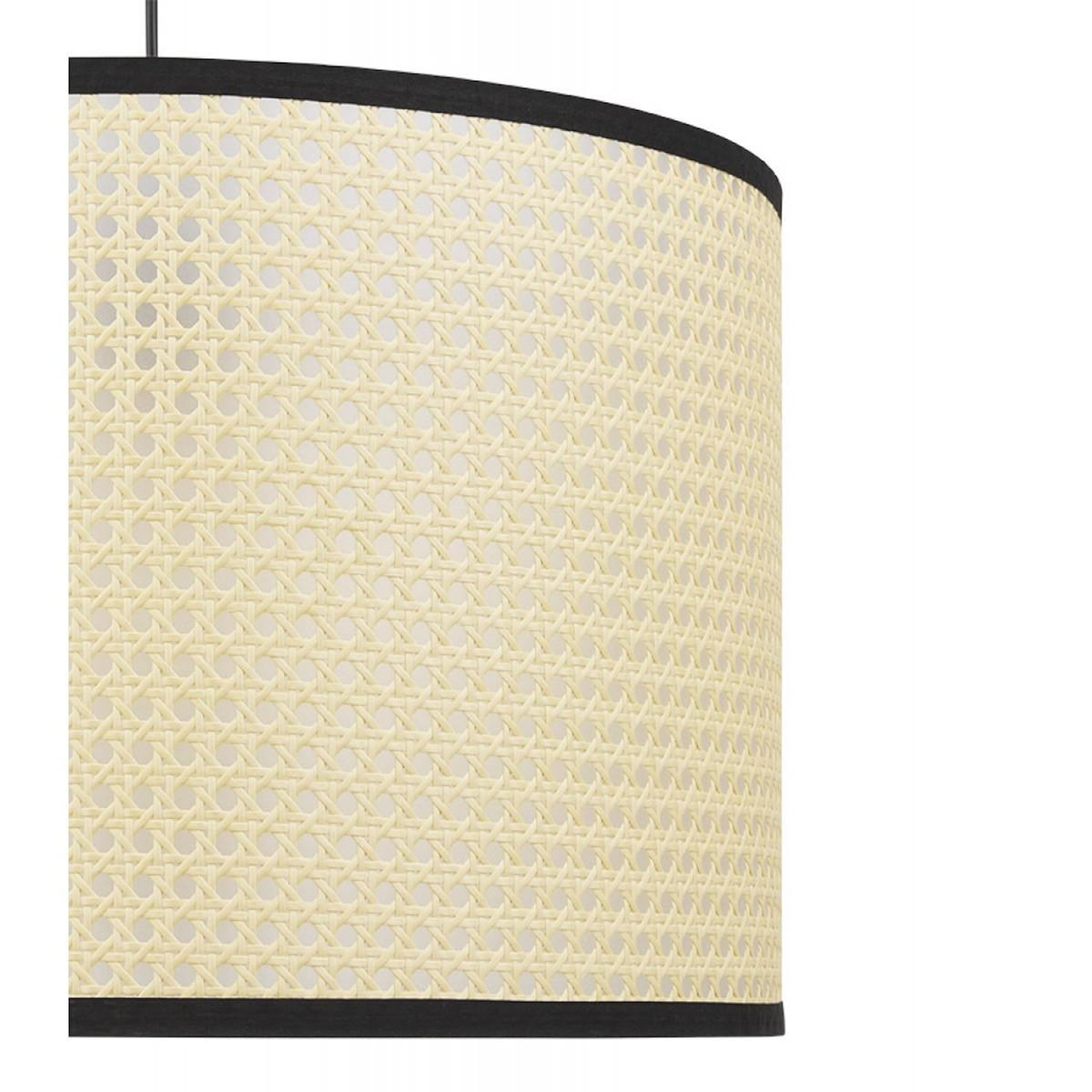 Paris Prix Lampe Suspension en Rotin  Derek  50cm Naturel