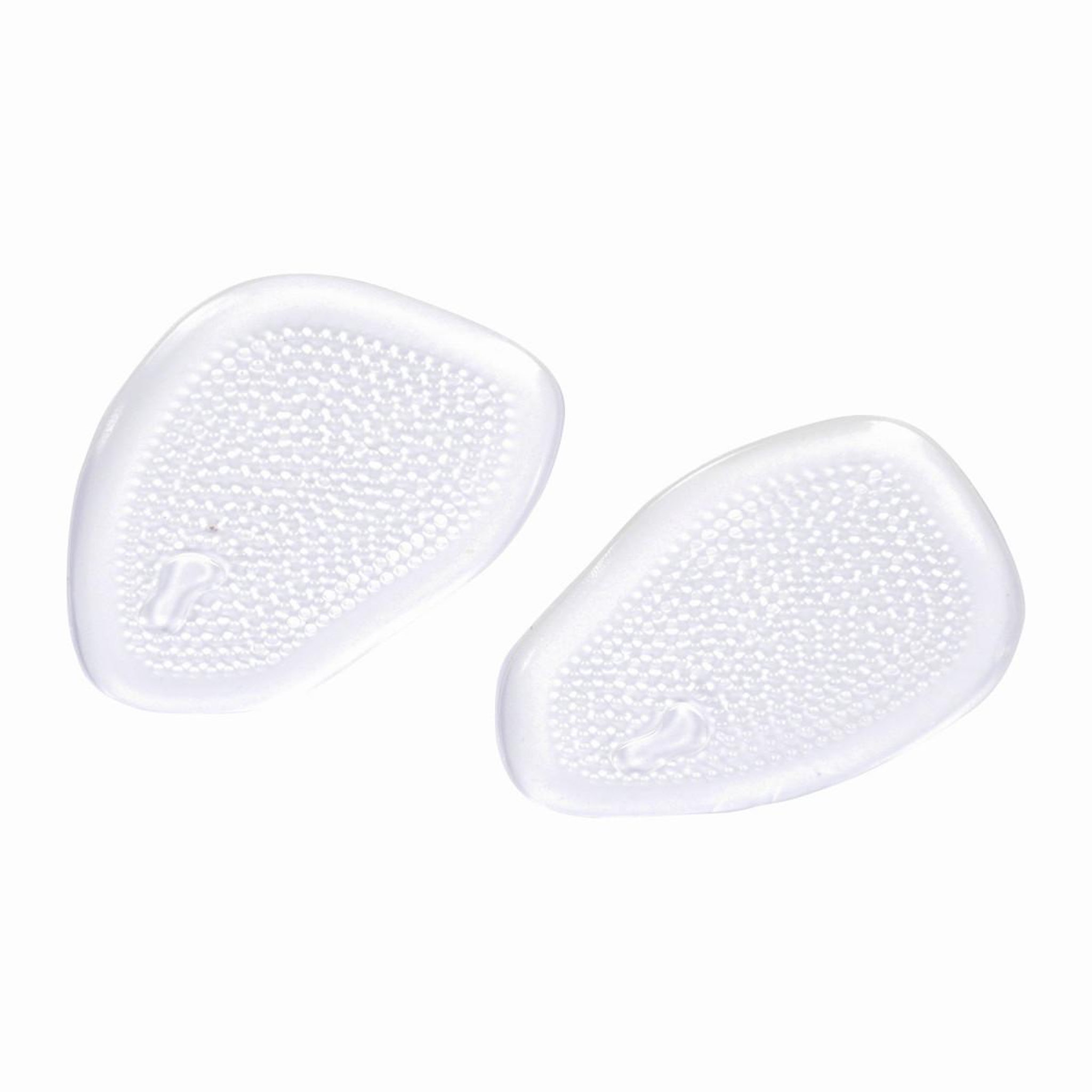 HOMEA Lot de 2 demi semelles  gel  9cm transparent