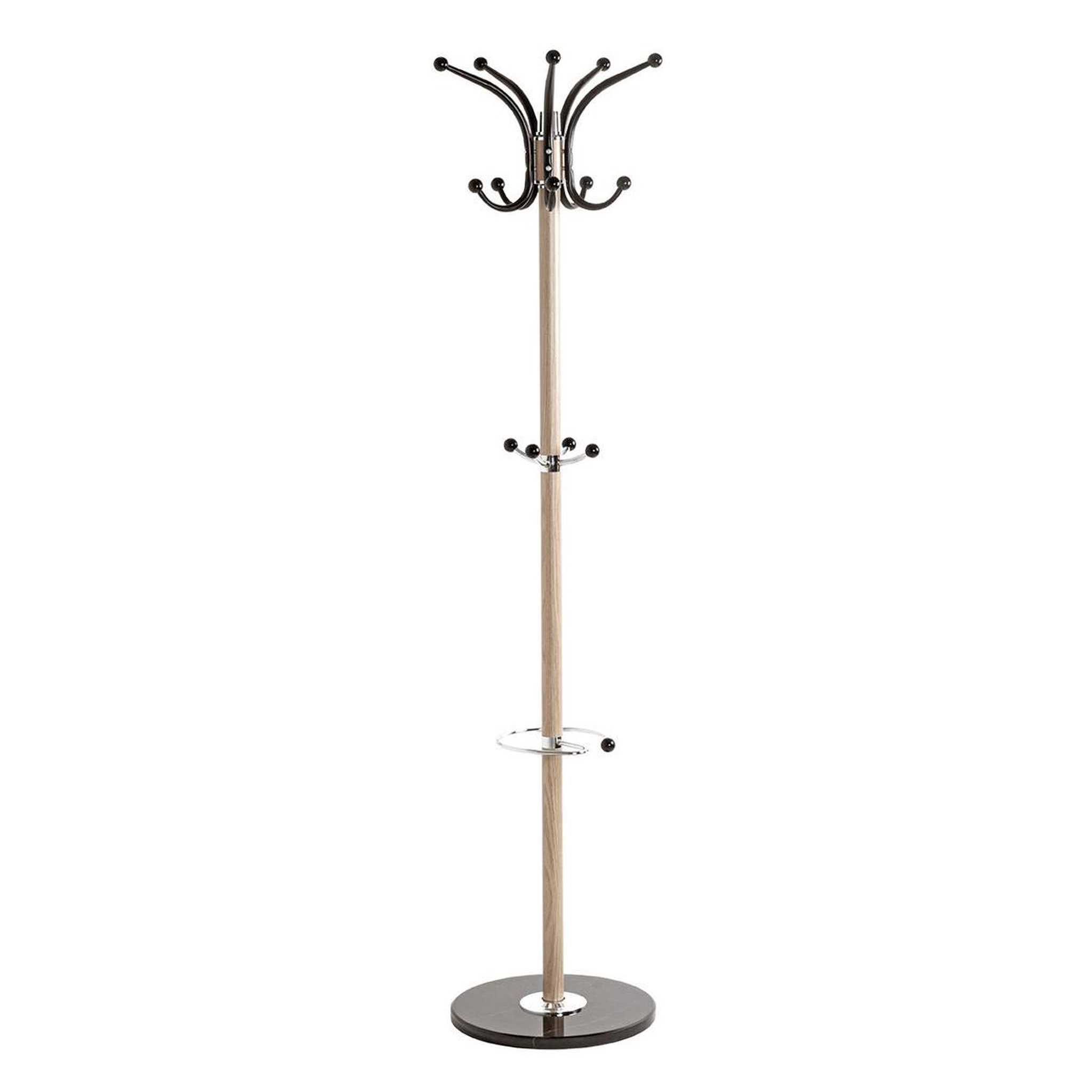 Paris Prix Porte-manteau design  vinty  175cm naturel & noir