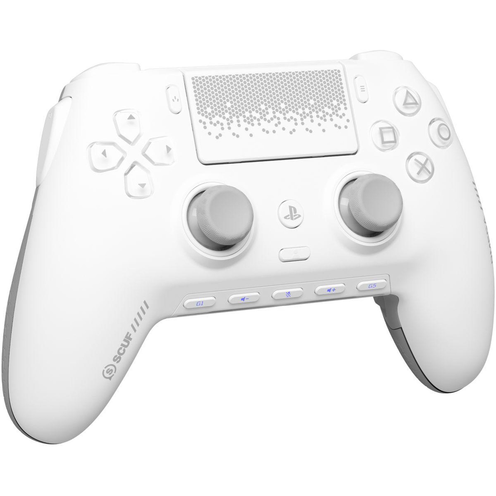Voir la diapositive 2 : SCUFGAMING Manette Omega Wireless Blanche